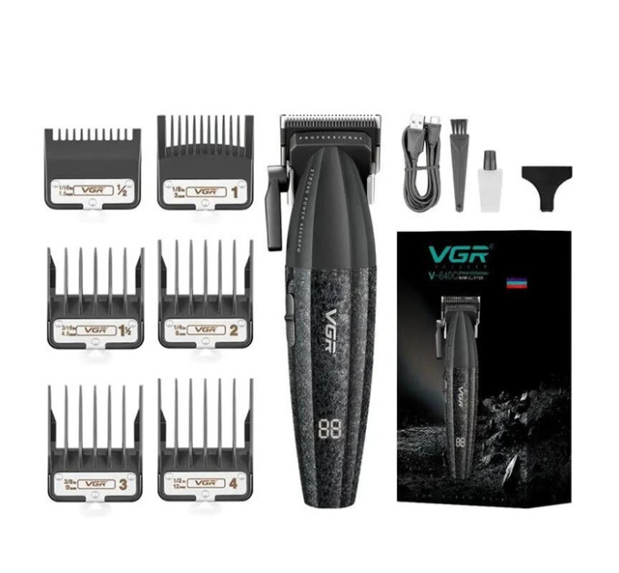 Машинка для стрижки VGR V-640 C Black