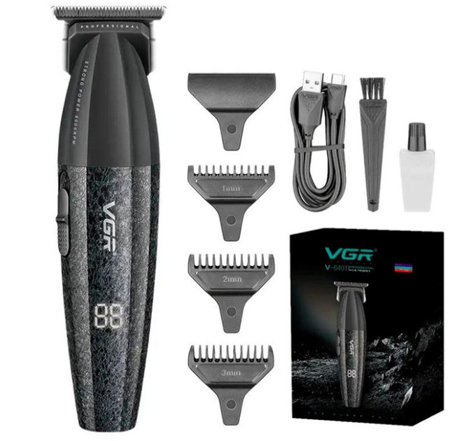 Машинка для стрижки VGR V-640T Black