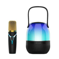 Колонка з мікрофоном та RGB підсвічуванням ХМ-А68