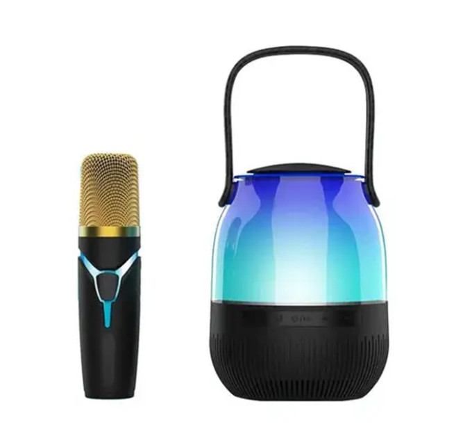 Колонка з мікрофоном та RGB підсвічуванням ХМ-А68