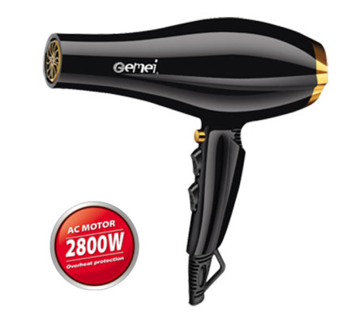 Фен GEMEI GM-1765 2.8кВт АС
