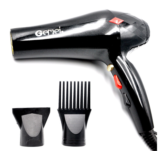 Фен GEMEI GM-1767 3.0кВт AC (RS)