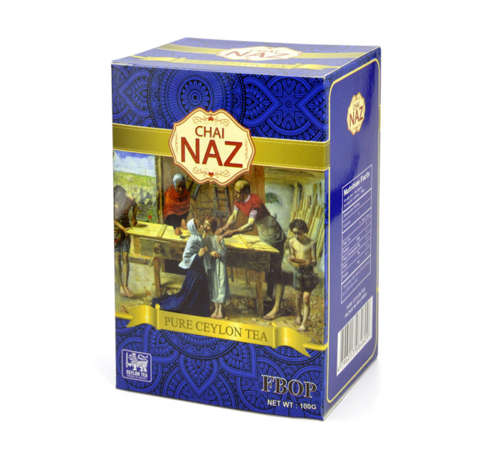 Чай NAZ TEA ФБОП 100 гр карт