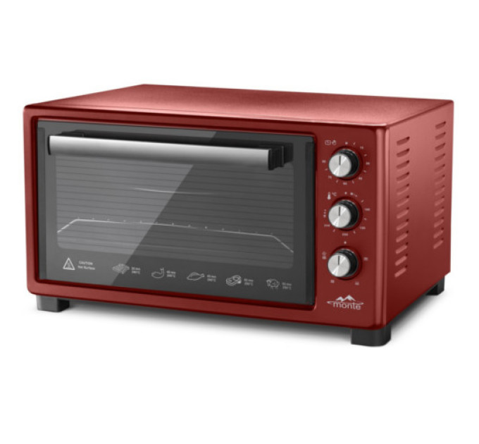 Духовка MONTE MT-2201R красная