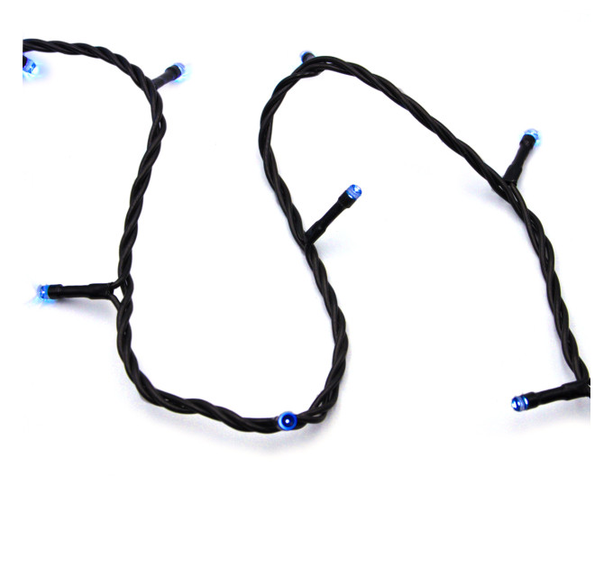 Гирлянда-нить (String-Lights) 2.5Line100-WW наружная, пров.:черный, 8м (Белый-теплый)