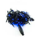Гирлянда-нить (String-Lights) 2.5Line100-B наружная, пров.:черный, 8м (Синий)