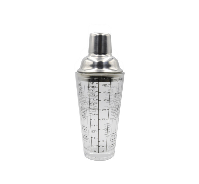 Шейкер UNIQUE UN-2102 (400ML) скло  (RS)