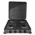 Плита газова Domotec MS-6604 4кф. (Сірий)