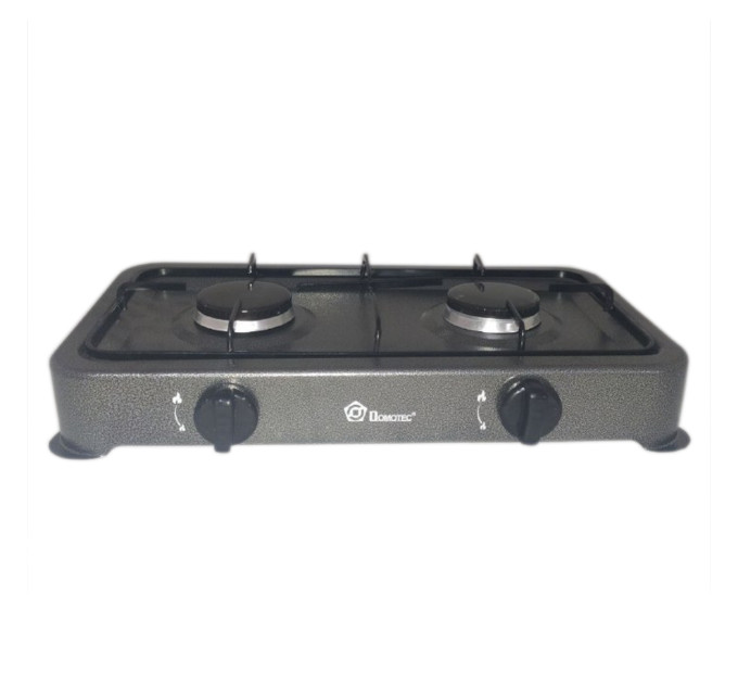 Плита газова Domotec MS-6602 2кф. (Сірий)