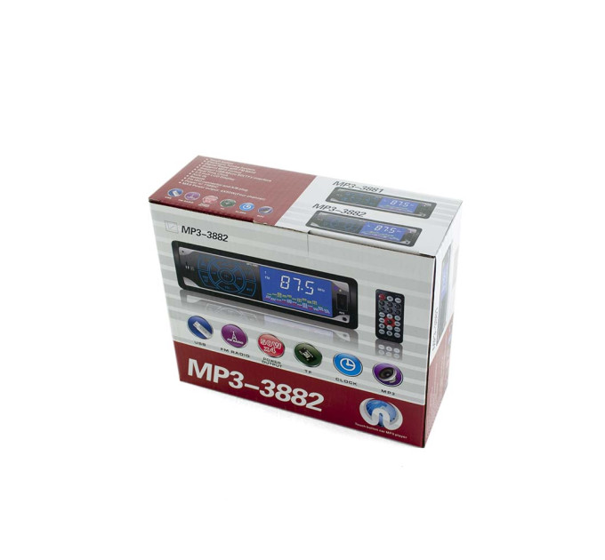 Автомагнитола MP3-3882 ISO 1DIN сенсор