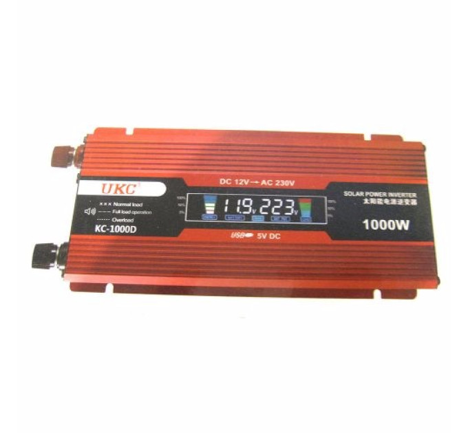 Перетворювач 1000W KC-1000D LCD 12V