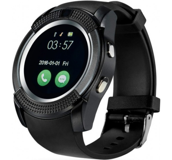 Смарт-годинник Smart Watch V8 Black