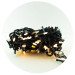 Гирлянда-нить (String-Lights) 200WW-3 внутренняя, пров.:черный, 10м (Белый-теплый)