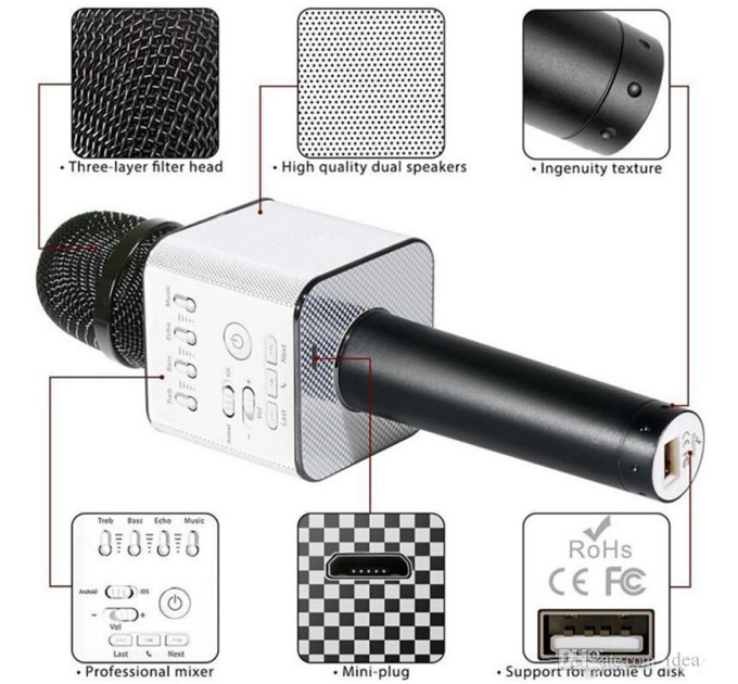 Микрофон Q-9 Wireless BLACK