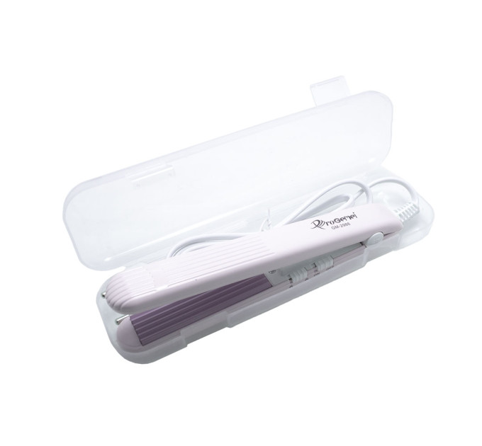 Щипцы GEMEI GM-2986W Case (гофре)