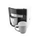 Кофеварка DOMOTEC MS-0706 Белая (500Вт, 2 кер. чашки по 150мл)
