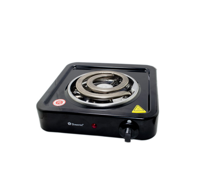 Плита электрическая Domotec MS-5531 1кф., 1000Вт. (Черный)