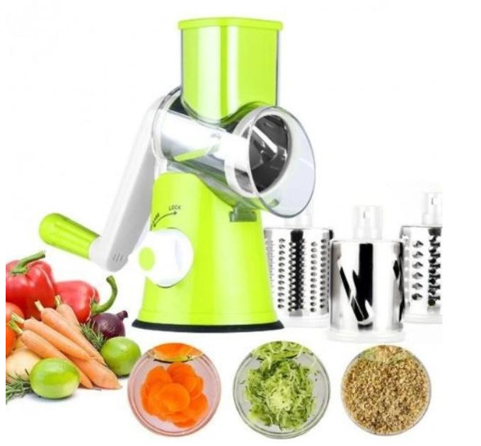 Овочерізка Tabletop Drum Grater Kitchen Master BIG (Різні кольори)