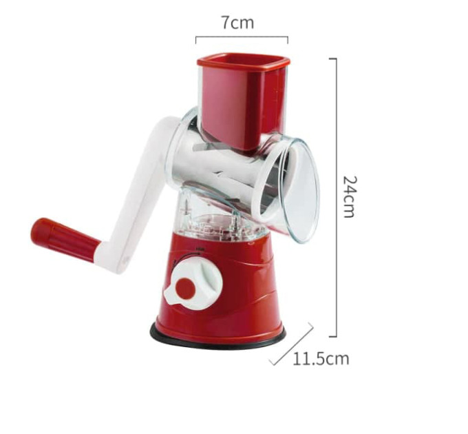 Овощерезка Tabletop Drum Grater Kitchen Master MINI 806 (Разные цвета)