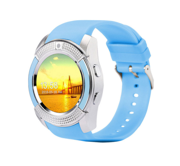 Смарт-годинник Smart Watch V8 Blue