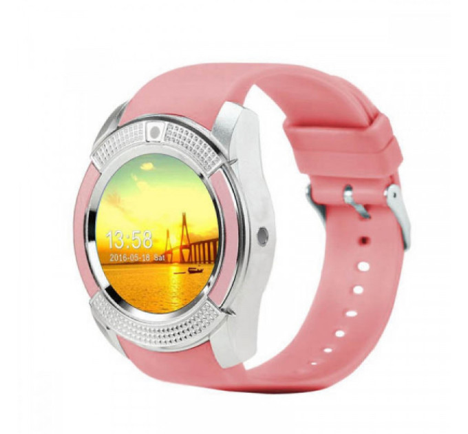 Смарт-годинник Smart Watch V8 Pink