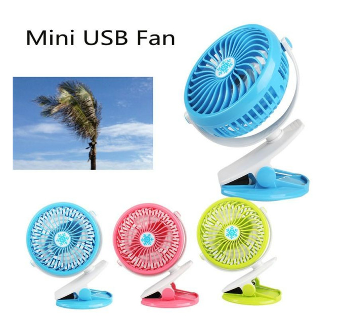 Вентилятор MINI FAN Clip ML-F168 USB