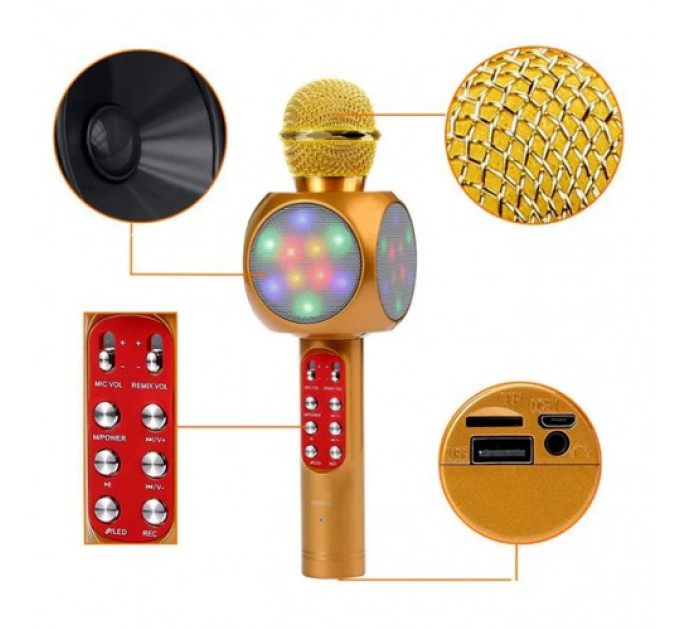 Микрофон WS-1816 Gold