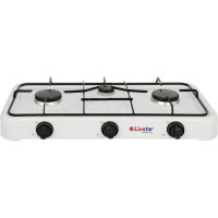 Плита газовая Livstar LSU-4088 3кф.,  (Белый)