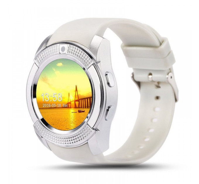 Смарт-годинник Smart Watch V8 White