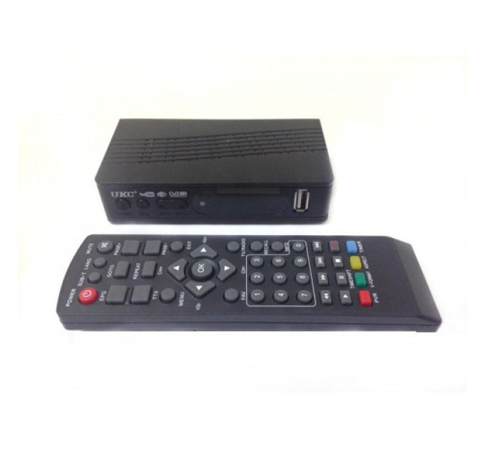 Цифровой ресивер DVB-T2 UKC 0967 с поддержкой WiFi адаптера