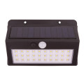 Вуличний настінний світильник із датчиком руху 30LED прямокутна (SL-A30)