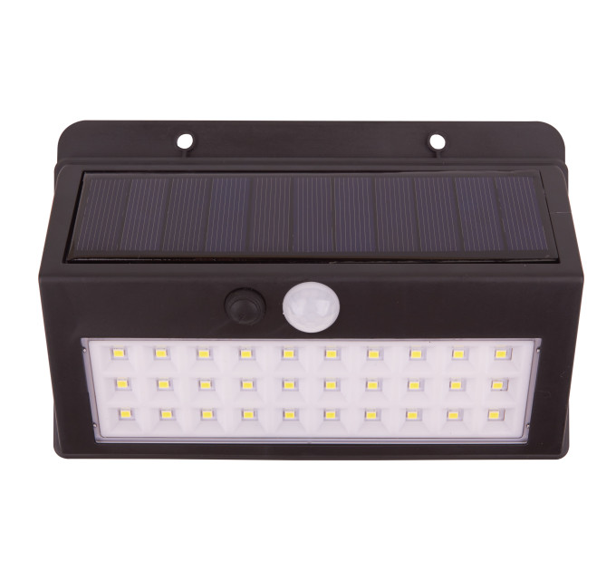 Вуличний настінний світильник із датчиком руху 30LED прямокутна (SL-A30)