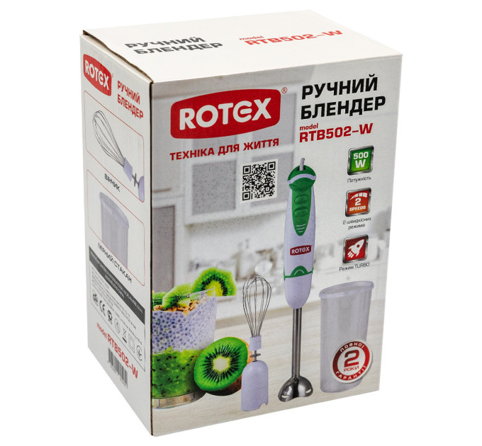 Блендер ROTEX RTB502-W
