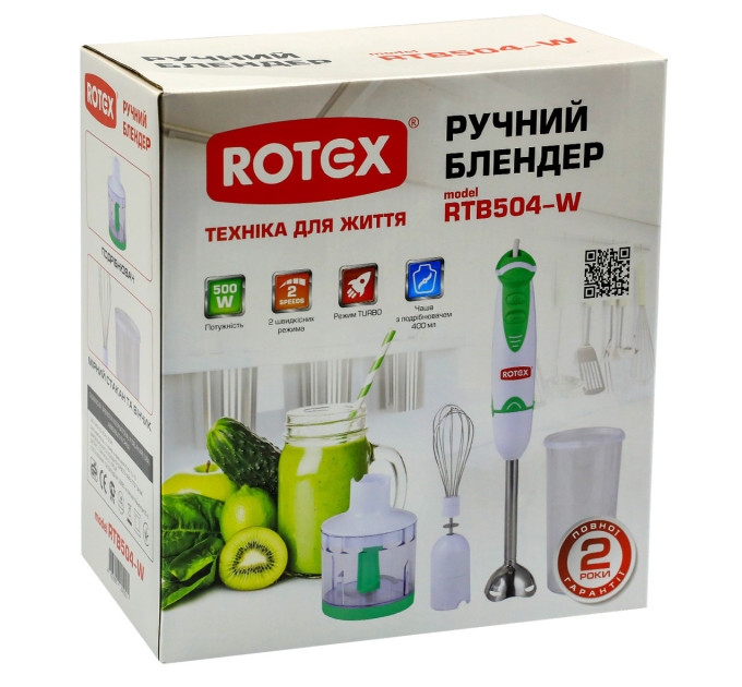 Блендер ROTEX RTB504-W