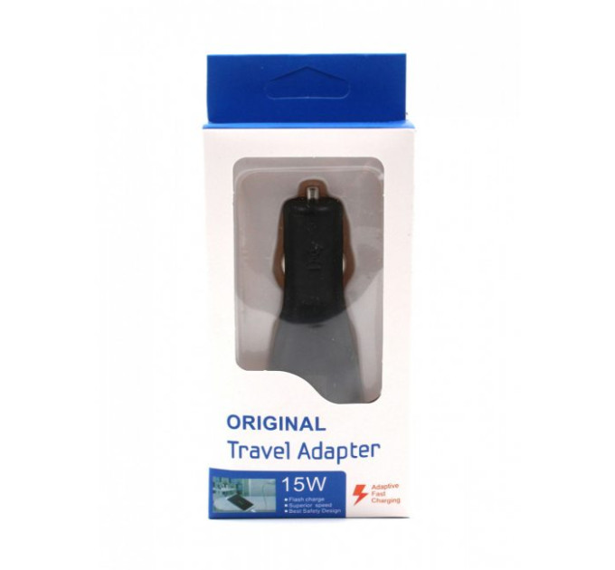 Автомобільний зарядний пристрій 2-USB Travel Charger AR61