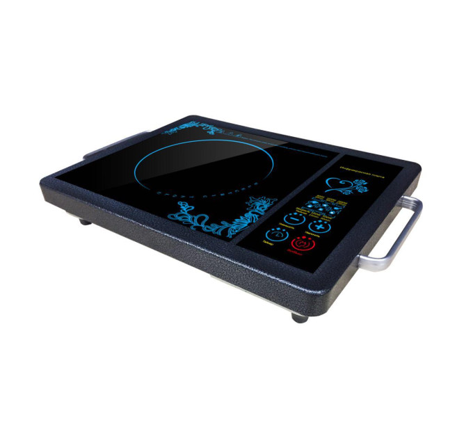 Плита інфрачервона Domotec MS-5842 1кф., 2000Вт. (Чорний)