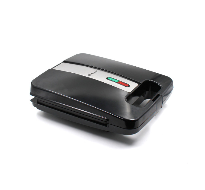 Сендвичница DOMOTEC MS-7718 4 отдела 1000Вт (Черный)