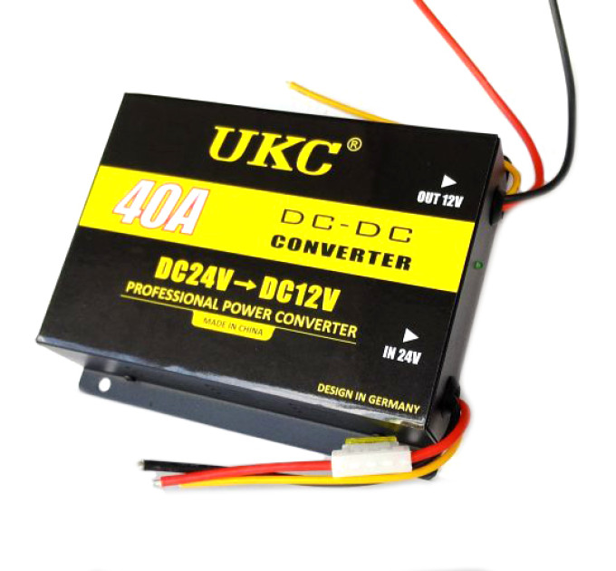 Конвертер DC/DC 24V-12V 40A