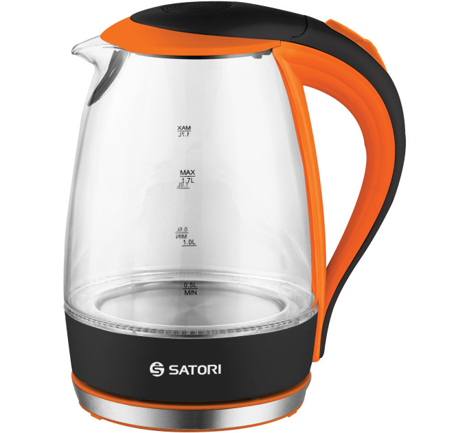 Електрочайник SATORI SGK-4120-OR 1.7л, 2000Вт (Помаранчевий)