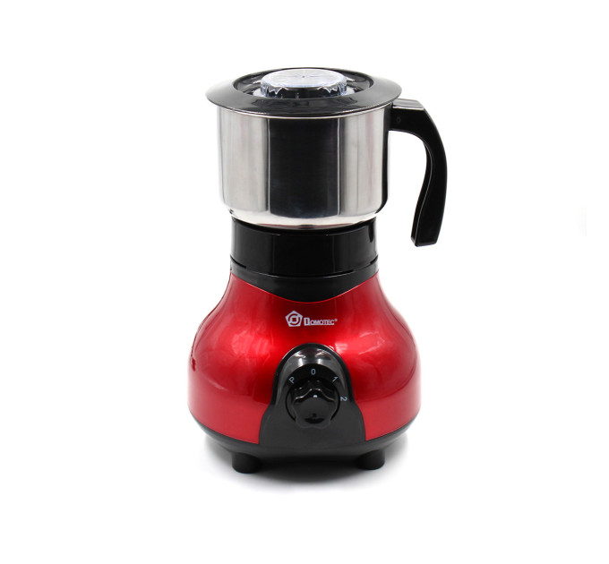 Кофемолка DOMOTEC MS-1108 Красная (250Вт, 250г)