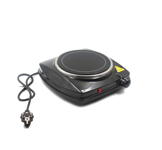 Плита инфракрасная Domotec MS-5851 1кф., 900Вт. (Черный) (RS)