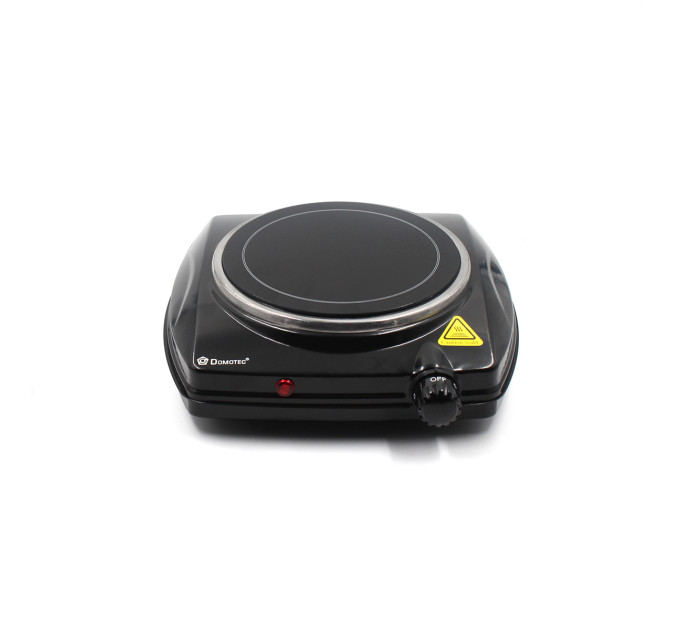 Плита инфракрасная Domotec MS-5851 1кф., 900Вт. (Черный) (RS)