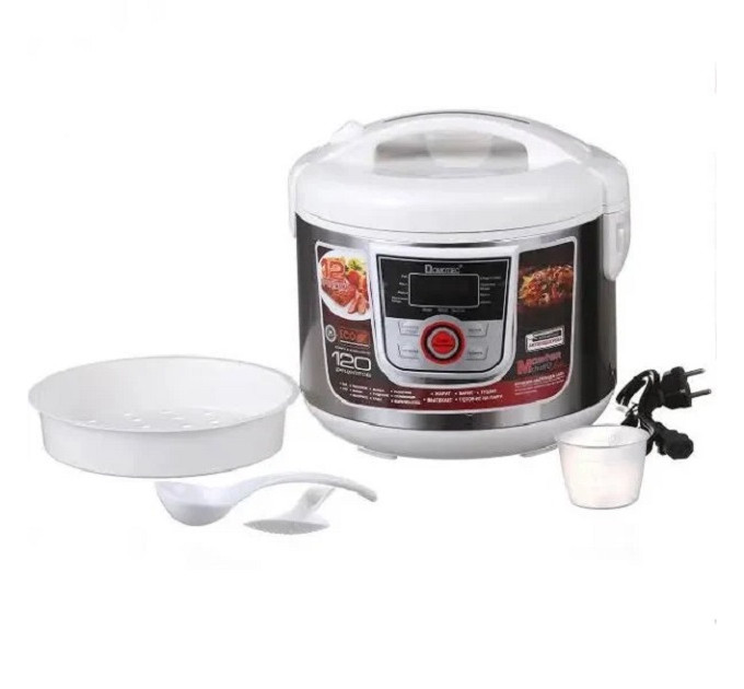Мультиварка DOMOTEC MS-7727 White (5л. 12 прог. 1500Вт)