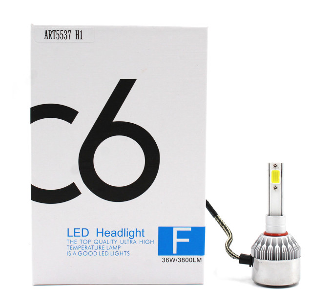 Лампы светодиодные С6 LED H1 (3800Лм, 36Вт, 8-48В)