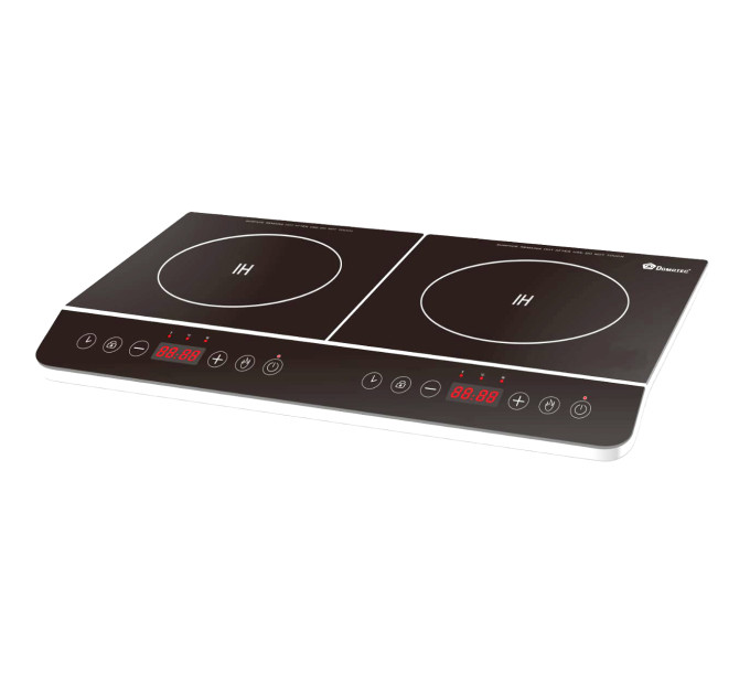 Плита индукционная Domotec MS-5872 2кф., 4000Вт. (Серый)