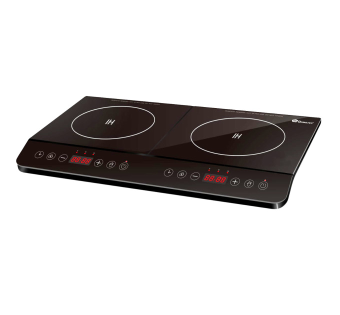 Плита индукционная Domotec MS-5872 2кф., 4000Вт. (Черный)