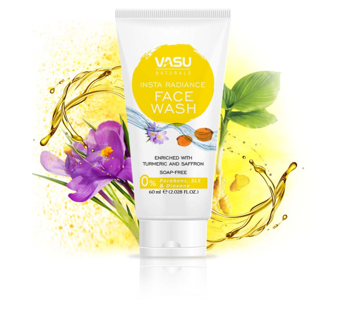 Гель для умывания лица - омолаживающий, 60мл (INSTA RADIANCE FACE WASH)