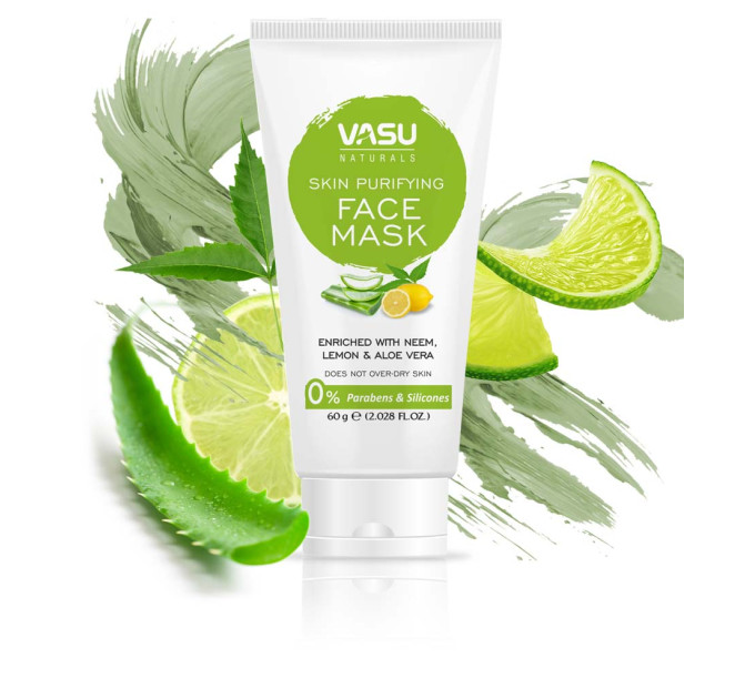Маска для обличчя - 60мл, що очищає (SKIN PURIFYING FACE MASK)