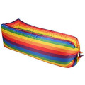 Надувной матрас-ламзак AIR-sofa Rainbow Радуга