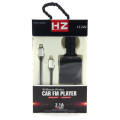 Трансмиттер/модулятор H22 BT + провода: MicroUSB, Lightning